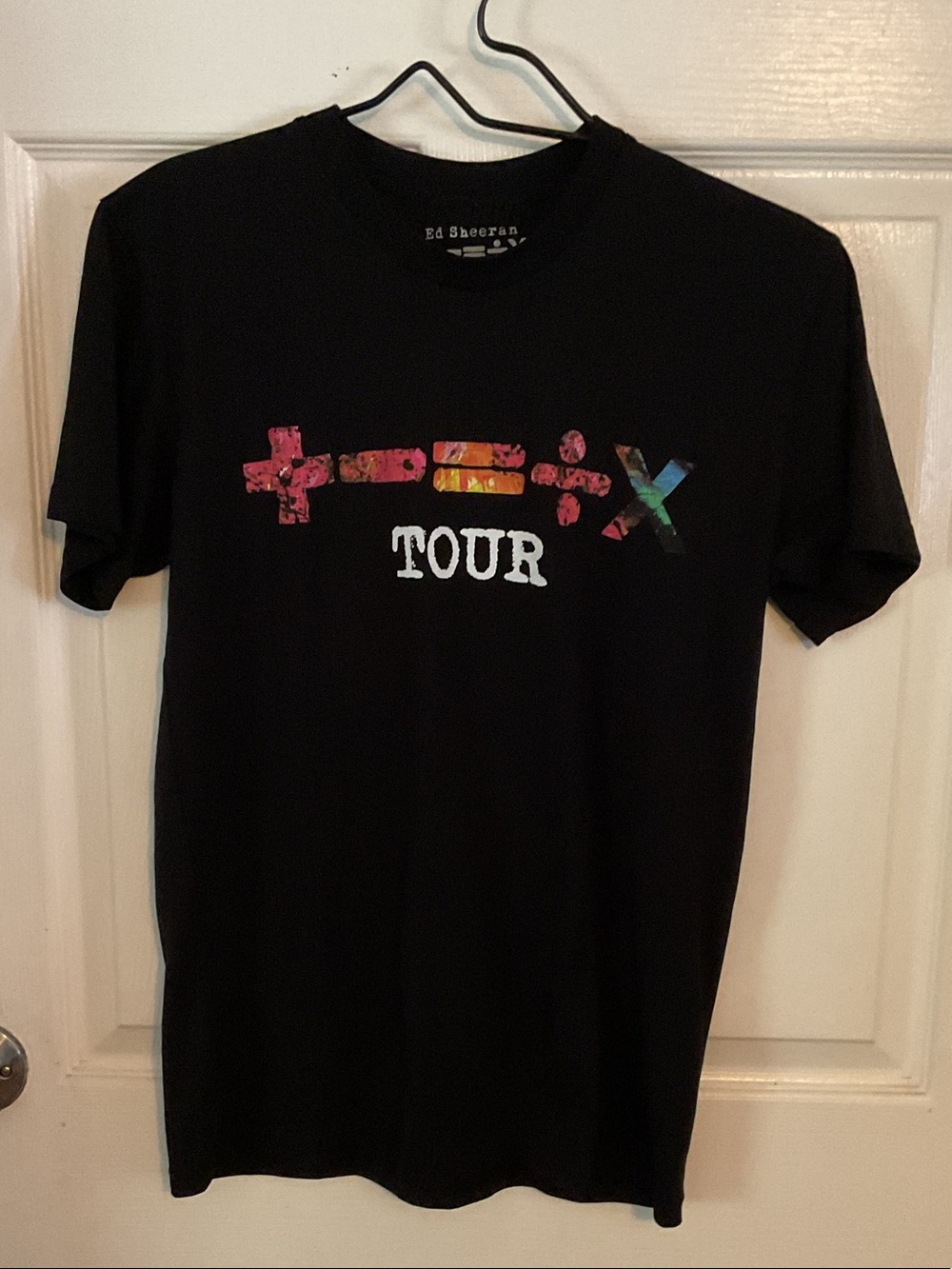 Ed Sheeran 7/8/23 Pittsburgh, Pennsylvania Black Short Sleeve Tee with Backhit